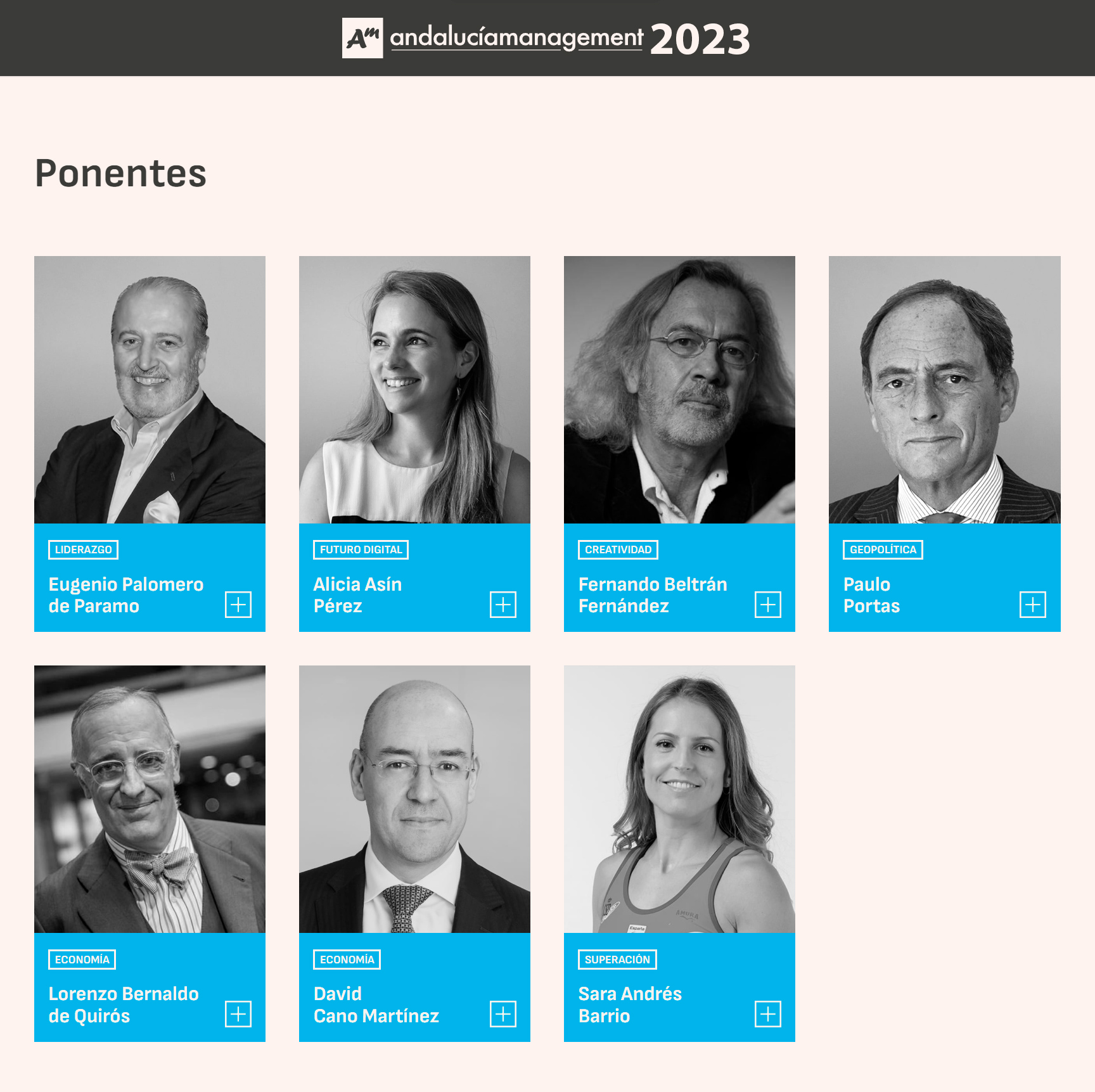 Ponentes ANDALUCIA MANAGEMENT 2023
